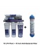 Wellon 15 LPH Openflow Under Sink RO+UF+ 10'' Anti-Bacterial Water Purifier – High Flow System for Home & Kitchen Use